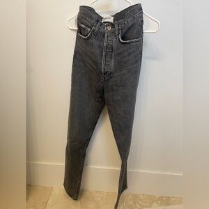 Agolde High Rise Women Jeans - Dark Gray